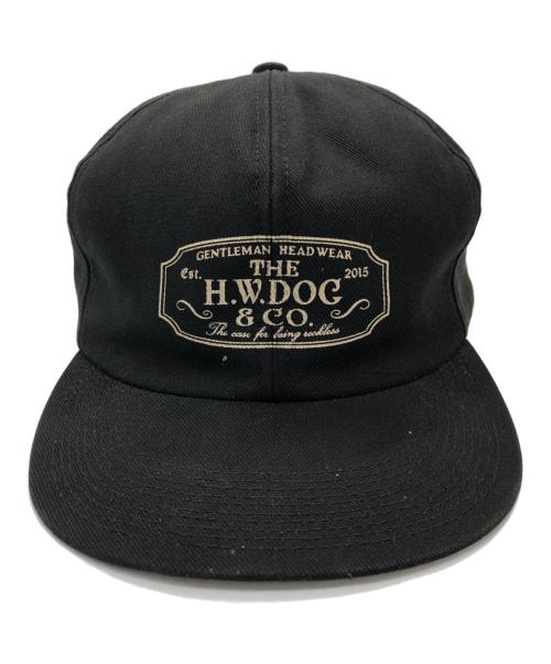 THE H.W.DOG&CO.（エイチダブリュードッグアンドコー）THE H.W.DOG&CO. (エイチダブリュードッグアンドコー) トラッカーキャップ ブラックの古着・服飾アイテム