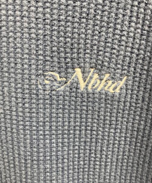 NEIGHBORHOOD（ネイバーフッド）NEIGHBORHOOD (ネイバーフッド) ワッフルスウェット ブルー サイズ:Sの古着・服飾アイテム