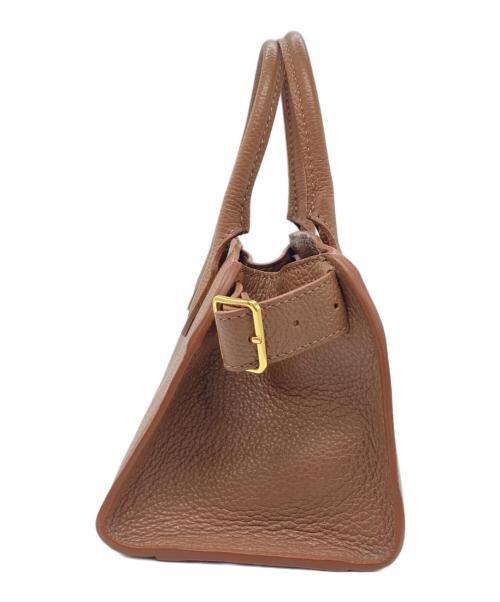 CHRISTIAN VILLA（クリスチャンヴィラ）CHRISTIAN VILLA (クリスチャンヴィラ) 2WAYバッグ ブラウンの古着・服飾アイテム