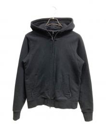Y-3（ワイスリー）の古着「M CLASSIC BACK LOGO FULL-ZIP HOODIE」｜ブラック