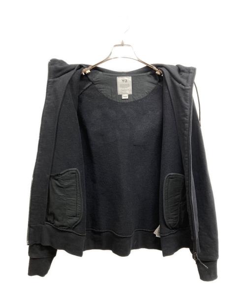 Y-3（ワイスリー）Y-3 (ワイスリー) M CLASSIC BACK LOGO FULL-ZIP HOODIE ブラック サイズ:Sの古着・服飾アイテム