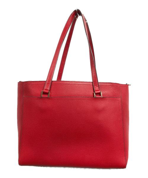 MICHAEL KORS（マイケル・コース）MICHAEL KORS (マイケル・コース) ハンドバッグ レッドの古着・服飾アイテム