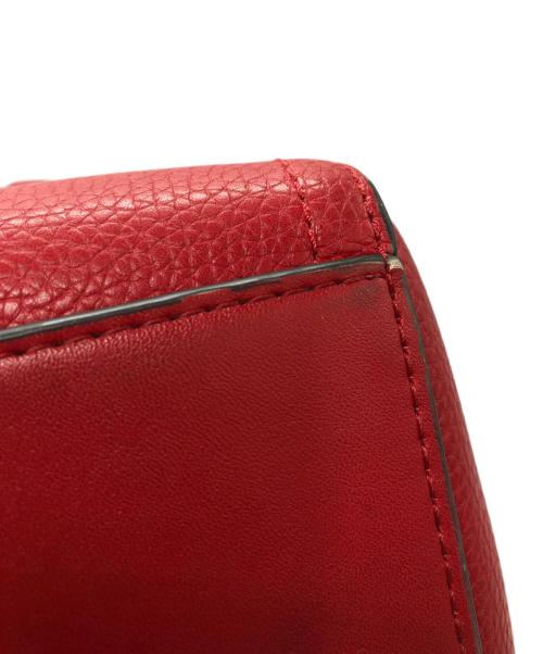 MICHAEL KORS（マイケル・コース）MICHAEL KORS (マイケル・コース) ハンドバッグ レッドの古着・服飾アイテム