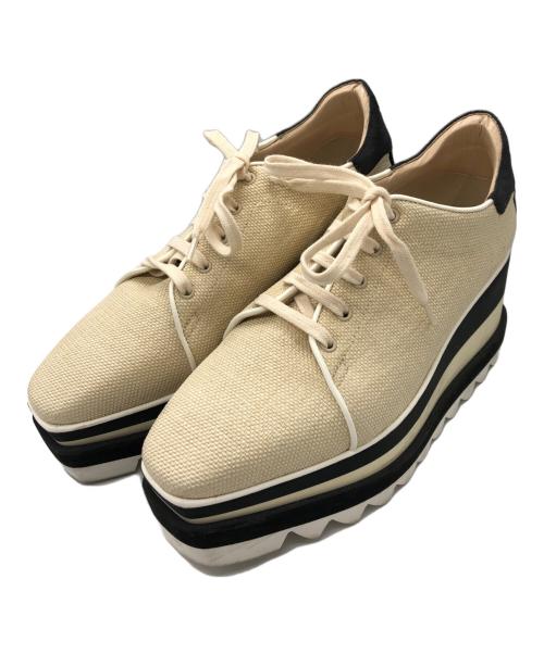 STELLA McCARTNEY（ステラマッカートニー）STELLA McCARTNEY (ステラマッカートニー) 厚底シューズ ベージュ サイズ:23.5の古着・服飾アイテム