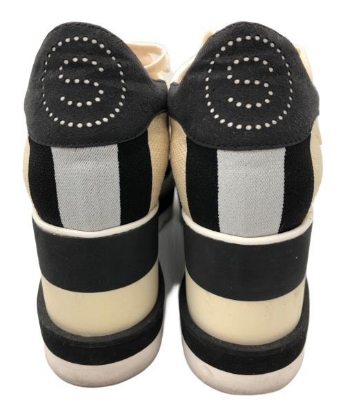 STELLA McCARTNEY（ステラマッカートニー）STELLA McCARTNEY (ステラマッカートニー) 厚底シューズ ベージュ サイズ:23.5の古着・服飾アイテム