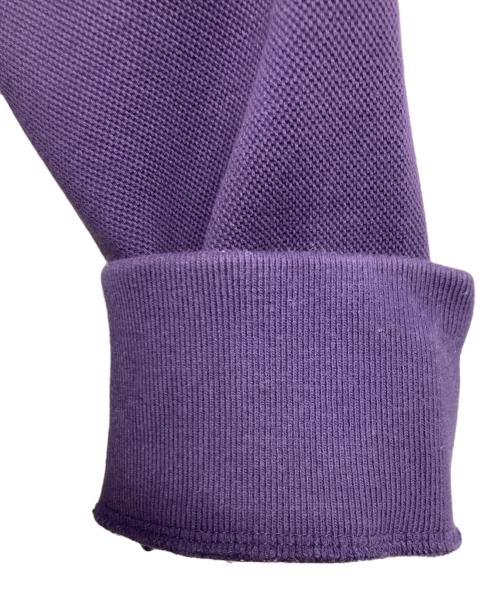 LACOSTE（ラコステ）LACOSTE (ラコステ) ハーフジップスウェット パープル サイズ:44の古着・服飾アイテム