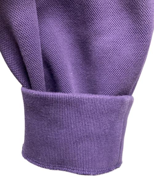 LACOSTE（ラコステ）LACOSTE (ラコステ) ハーフジップスウェット パープル サイズ:44の古着・服飾アイテム