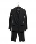 Karl Lagerfeldカール ラガーフェルド）の古着「セットアップ」｜ブラック