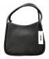 DKNY (ダナキャランニューヨーク) レザーハンドバッグ ブラック：8000円