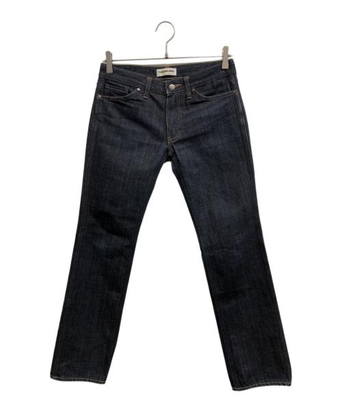 A BATHING APE（ア ベイシング エイプ）A BATHING APE (ア ベイシング エイプ) バック刺繍デニムパンツ インディゴ サイズ:XSの古着・服飾アイテム