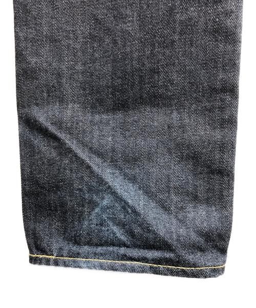 A BATHING APE（ア ベイシング エイプ）A BATHING APE (ア ベイシング エイプ) バック刺繍デニムパンツ インディゴ サイズ:XSの古着・服飾アイテム