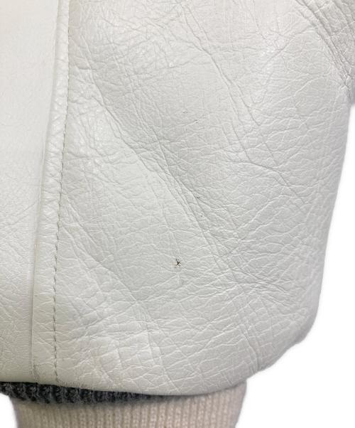 A BATHING APE（ア ベイシング エイプ）A BATHING APE (ア ベイシング エイプ) stussy (ステューシー) スタジャン グレー サイズ:Mの古着・服飾アイテム