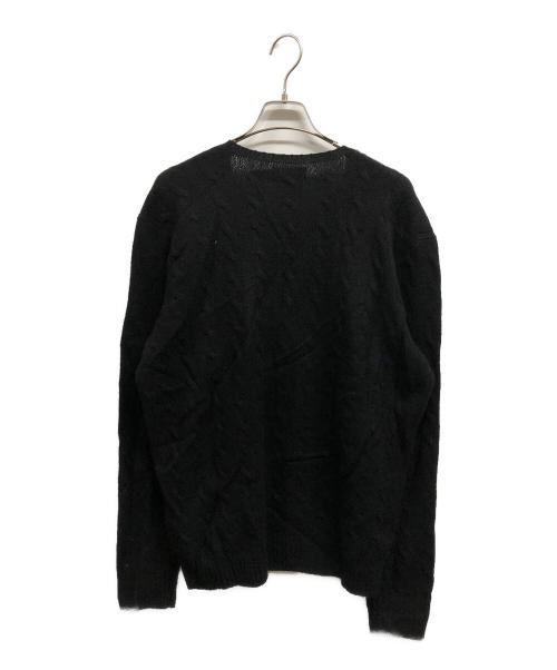 POLO RALPH LAUREN（ポロ・ラルフローレン）POLO RALPH LAUREN (ポロ・ラルフローレン) アルパカ混ニット/POLO RALPH LAURENニット ブラック サイズ:Lの古着・服飾アイテム