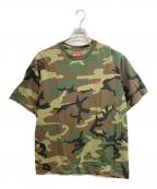 SUPREMEシュプリーム）の古着「Small Box Tee Woodland Camo」｜カーキ