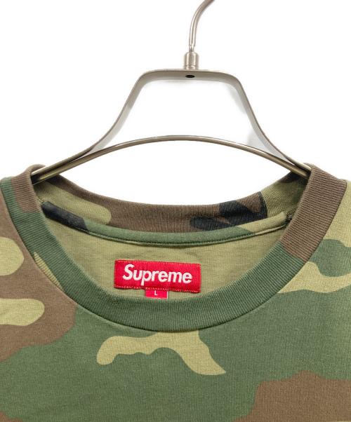 SUPREME（シュプリーム）Supreme (シュプリーム) Small Box Tee Woodland Camo カーキ サイズ:Lの古着・服飾アイテム