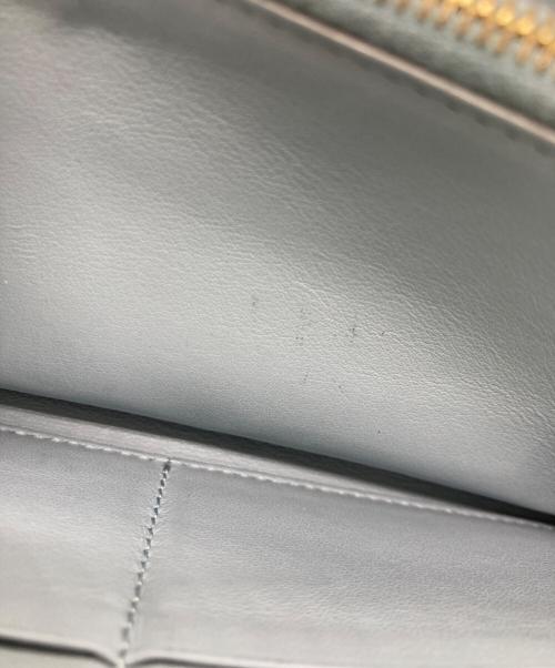 CELINE（セリーヌ）CELINE (セリーヌ) ラージフラップ マルチファンクション 長財布 グレーの古着・服飾アイテム