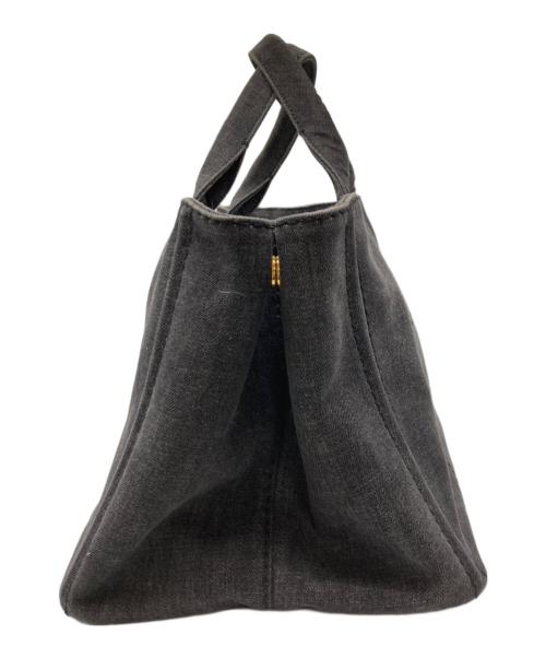 PRADA（プラダ）PRADA (プラダ) カナパ トートバッグ グレーの古着・服飾アイテム