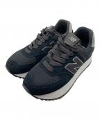 NEW BALANCEニューバランス）の古着「WL574ZNJ ローカットスニーカー」｜ブラック