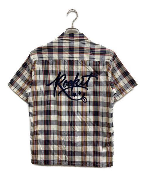 Hysteric Glamour（ヒステリックグラマー）Hysteric Glamour (ヒステリックグラマー) 半袖シャツ ベージュ サイズ:Sの古着・服飾アイテム