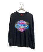 NINE RULAZナインルーラーズ）の古着「長袖カットソー」｜ブラック