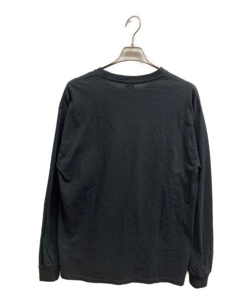 NINE RULAZ（ナインルーラーズ）NINE RULAZ (ナインルーラーズ) 長袖カットソー ブラック サイズ:Lの古着・服飾アイテム