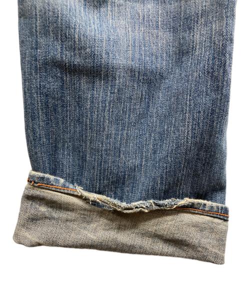 Ed Hardy（エド ハーディー）ED HARDY (エド ハーディー) 刺繍デニムパンツ ブルー サイズ:W42×L32の古着・服飾アイテム