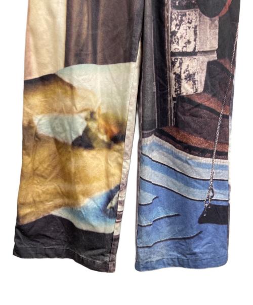 MAISON SPECIAL（メゾンスペシャル）MAISON SPECIAL (メゾンスペシャル) Cityscape Photo Collage Pants ベージュ サイズ:38の古着・服飾アイテム