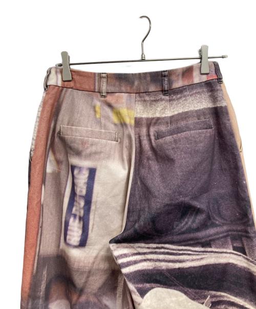 MAISON SPECIAL（メゾンスペシャル）MAISON SPECIAL (メゾンスペシャル) Cityscape Photo Collage Pants ベージュ サイズ:38の古着・服飾アイテム