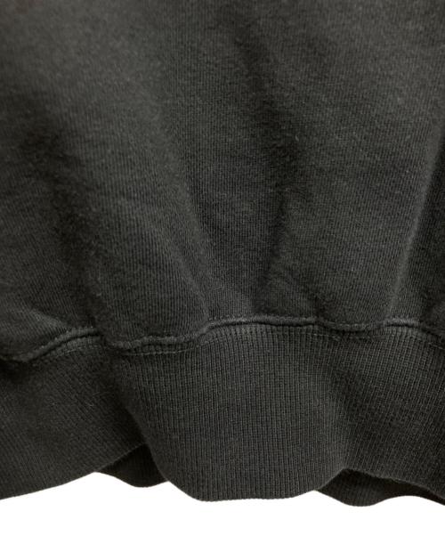HUF（ハフ）HUF (ハフ) ハーフジップスウェット ブラック サイズ:Mの古着・服飾アイテム
