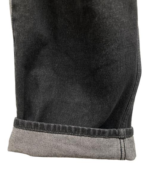 adidas（アディダス）adidas (アディダス) ファイヤーバード アディカラー デニム パンツ ブラック サイズ:30の古着・服飾アイテム