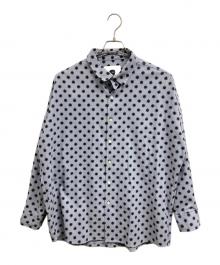 SHAREEF（シャリーフ）の古着「総柄シャツ」｜ブルー