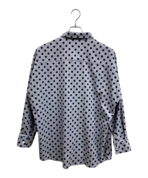 SHAREEF（シャリーフ）SHAREEF (シャリーフ) 総柄シャツ ブルー サイズ:1の古着・服飾アイテム