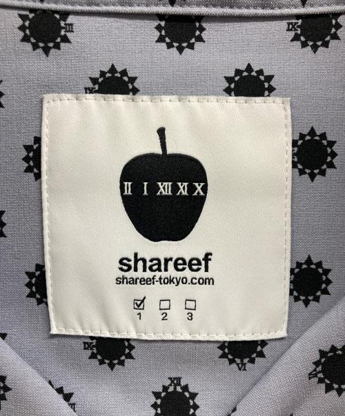 SHAREEF（シャリーフ）SHAREEF (シャリーフ) 総柄シャツ ブルー サイズ:1の古着・服飾アイテム