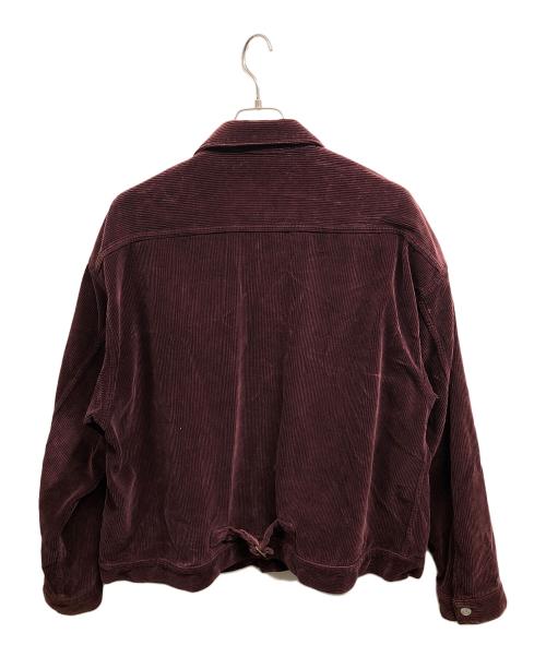 VICTIM&CO（ヴィクティム）VICTIM&CO (ヴィクティム) コーデュロイジャケット ボルドー サイズ:XLの古着・服飾アイテム