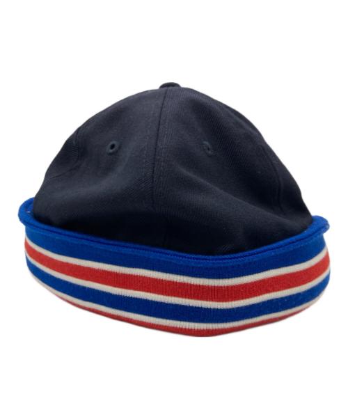 SUPREME（シュプリーム）Supreme (シュプリーム) New Era (ニューエラ) Knit Rib BOX Logo Cap ネイビー サイズ:57.7㎝の古着・服飾アイテム