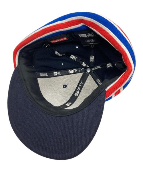 SUPREME（シュプリーム）Supreme (シュプリーム) New Era (ニューエラ) Knit Rib BOX Logo Cap ネイビー サイズ:57.7㎝の古着・服飾アイテム