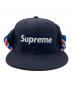 中古・古着 Supreme (シュプリーム) New Era (ニューエラ) Knit Rib BOX Logo Cap ネイビー サイズ:57.7㎝：8000円