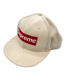 SUPREME×New Era（シュプリーム×ニューエラ）の古着「Box Logo Cap」｜アイボリー