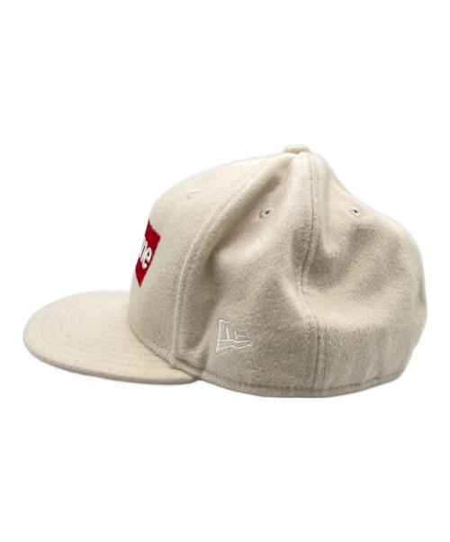 SUPREME（シュプリーム）Supreme (シュプリーム) New Era (ニューエラ) Box Logo Cap アイボリー サイズ:57.7㎝の古着・服飾アイテム