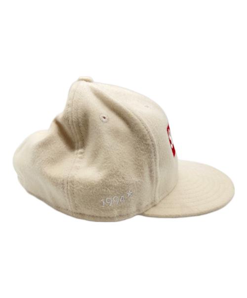 SUPREME（シュプリーム）Supreme (シュプリーム) New Era (ニューエラ) Box Logo Cap アイボリー サイズ:57.7㎝の古着・服飾アイテム