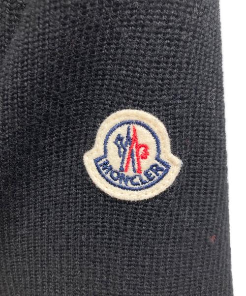 MONCLER（モンクレール）MONCLER (モンクレール) キルティングカーディガン ブラック サイズ:ｓの古着・服飾アイテム