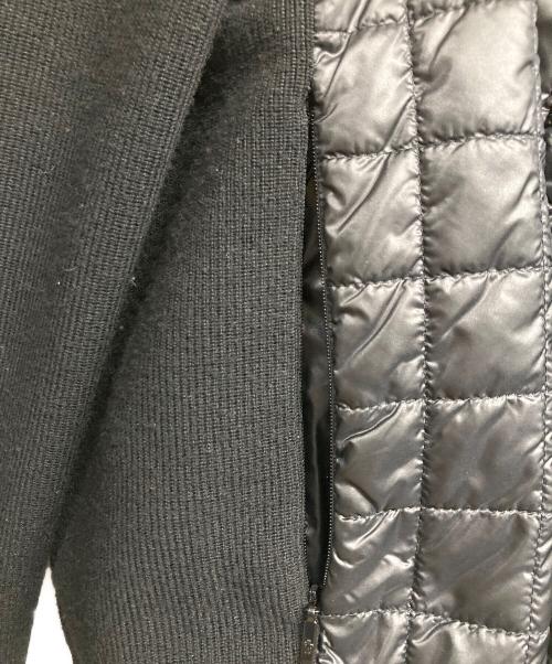 MONCLER（モンクレール）MONCLER (モンクレール) キルティングカーディガン ブラック サイズ:ｓの古着・服飾アイテム