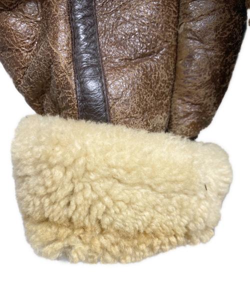 RESERVATIONS TICKETS（リザーベーションズチケッツ）RESERVATIONS TICKETS (リザーベーションズチケッツ) ムートンジャケット ブラウン サイズ:Mの古着・服飾アイテム