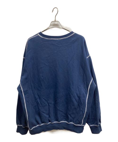X-LARGE（エクストララージ）X-LARGE (エクストララージ) クルーネックスウェット ネイビー サイズ:XLの古着・服飾アイテム