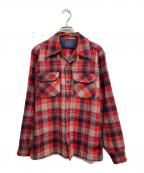 PENDLETONペンドルトン）の古着「70sボートシャツ」｜レッド