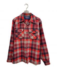 PENDLETON（ペンドルトン）の古着「70sボートシャツ」｜レッド