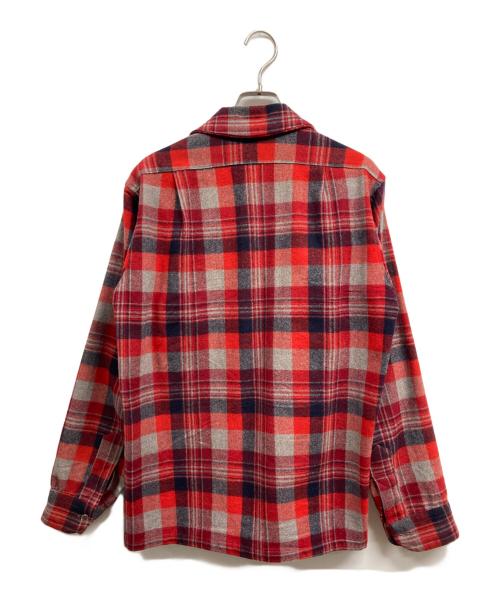 PENDLETON（ペンドルトン）PENDLETON (ペンドルトン) 70sボートシャツ レッド サイズ:Sの古着・服飾アイテム
