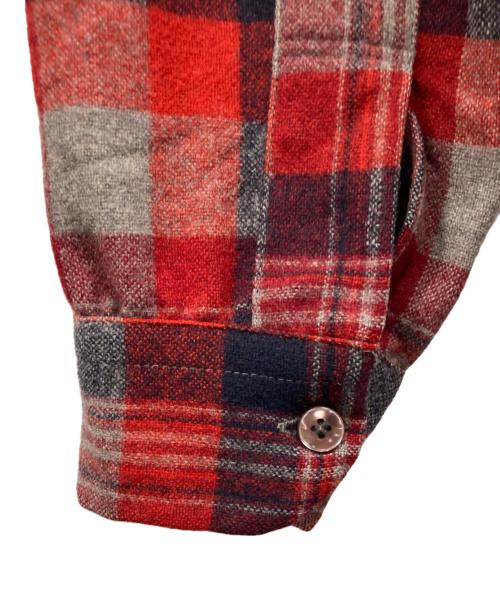 PENDLETON（ペンドルトン）PENDLETON (ペンドルトン) 70sボートシャツ レッド サイズ:Sの古着・服飾アイテム