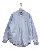 POLO RALPH LAURENポロ・ラルフローレン）の古着「ボタンダウンシャツ」｜ブルー