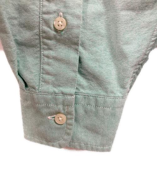 POLO RALPH LAUREN（ポロ・ラルフローレン）POLO RALPH LAUREN (ポロ・ラルフローレン) ボタンダウンシャツ グリーン サイズ:Mの古着・服飾アイテム